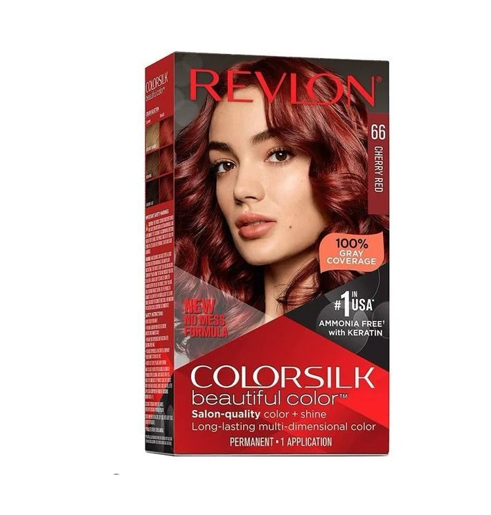 Vopsea Par Revlon Color Silk CHERRY RED 66